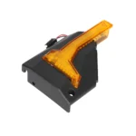Envoltura trasera derecha original con luz para scooter Kukirin G4 Pro/G4 Max