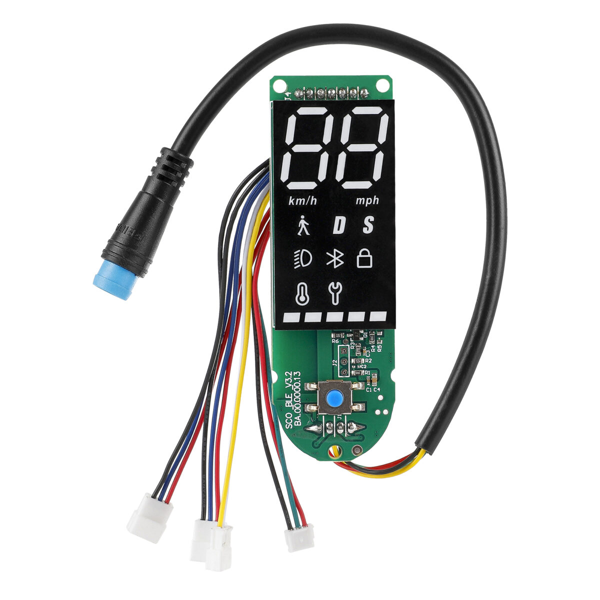 Kit de placa de circuito para patinete Xiaomi Kickscooter con 4 conectores para patinetes Pro Pro2 1S - Imagen 2