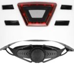 Casco blanco talla M con luz - Imagen 5
