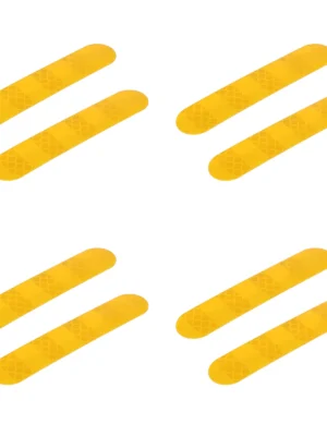 8 pegatinas reflectantes amarillas para Xiaomi 5 Plus