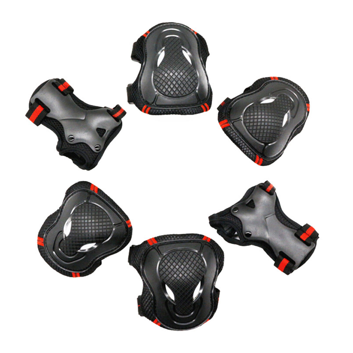 Equipo de protección extraterrestre negro y rojo talla L - Imagen 2