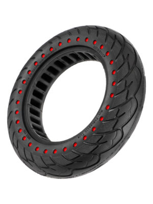 Neumático sólido con orificio interior de punto rojo de 10 x 2,125 (ranura de 36 mm)
