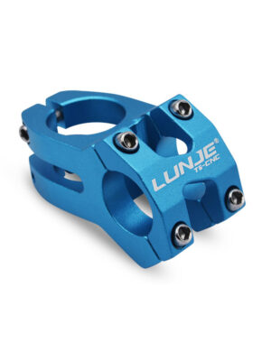 Elevador corto de bicicleta azul de 25,4 mm