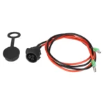 Cable extendido DUALTRON de 60 cm con cubierta impermeable para puerto de carga
