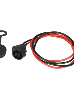 Cable extendido DUALTRON de 60 cm con cubierta impermeable para puerto de carga