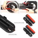 Juego de 4 luces intermitentes recargables rojas Ulip + 1 juego de luces traseras con control remoto para scooters Xiaomi 4Pro - Imagen 6