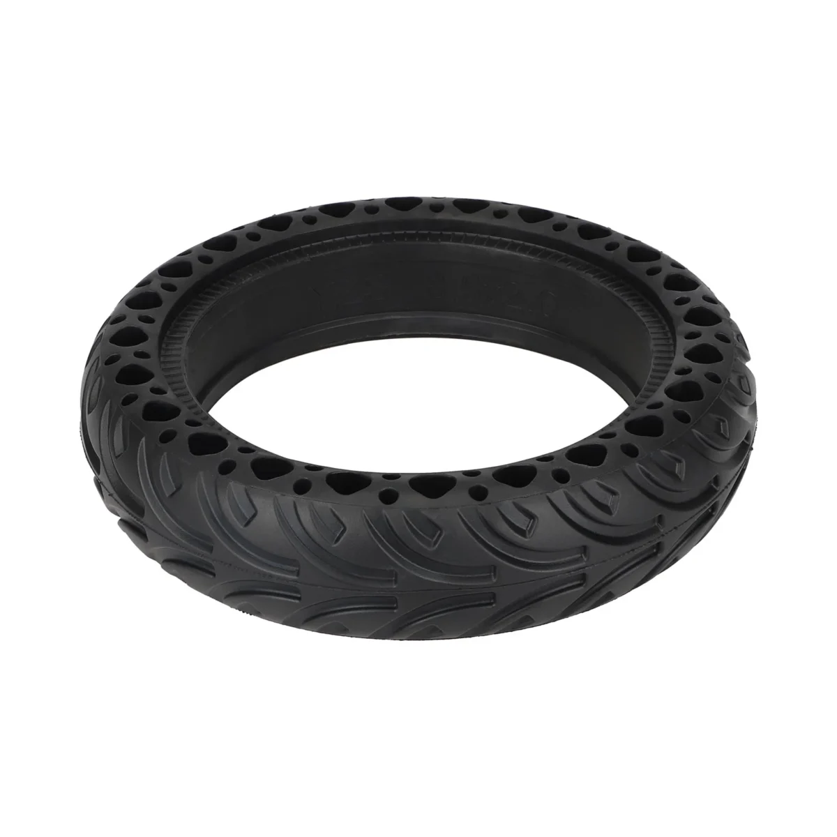 Neumático sólido de caucho de 8 1/2 x 2 pulgadas (negro) - Imagen 3