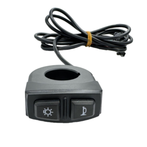 Interruptor 2 en 1 impermeable tipo 45 con cable de 0,5 m
