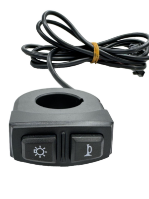 Interruptor 2 en 1 impermeable tipo 45 con cable de 0,5 m