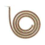 Línea de protección de bobinado de oro de 6 mm y 1 m