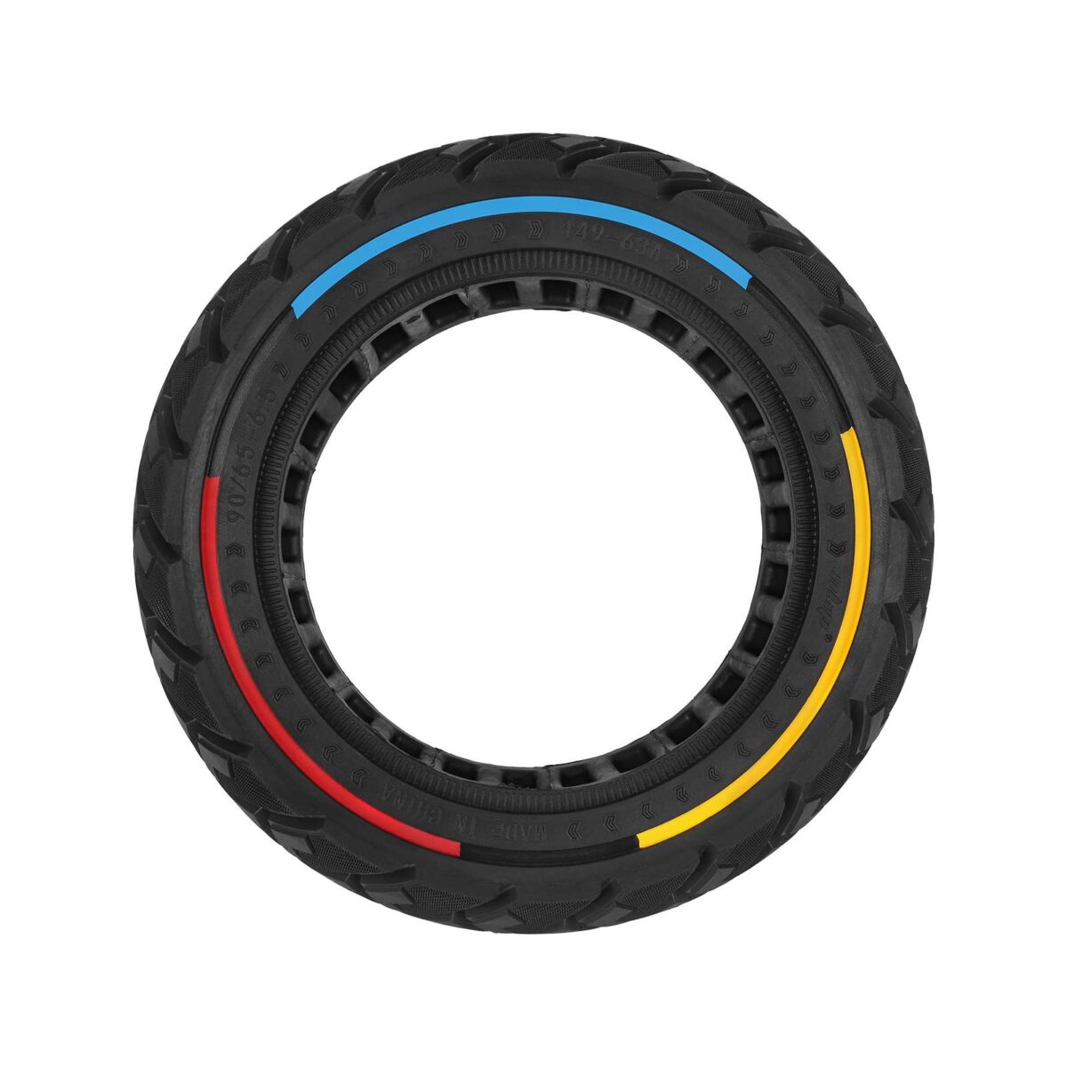 Neumático sólido todoterreno Ulip 90/65-6.5 con diseño de diamante y 3 colores - Imagen 3