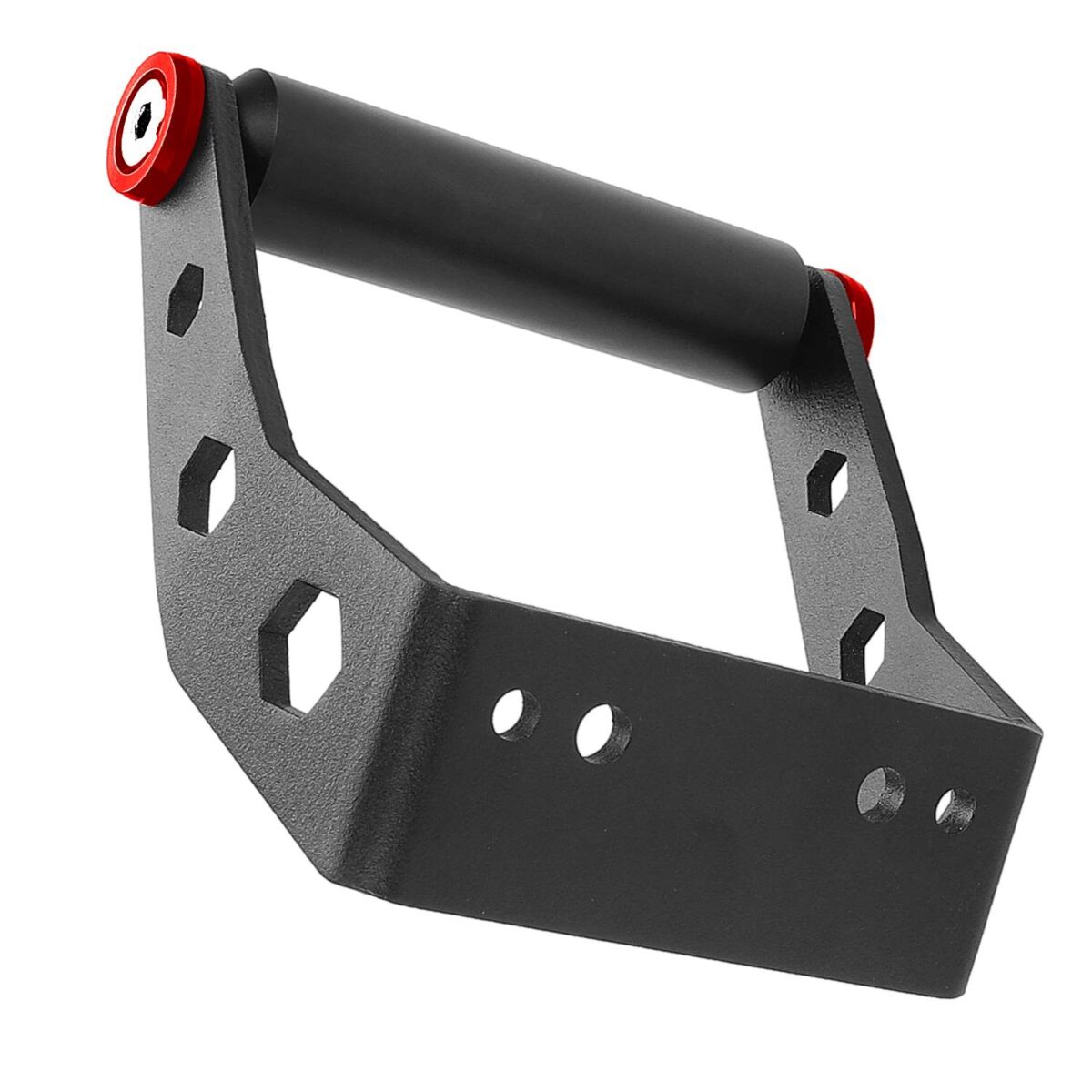 Juego de manijas de aluminio MINIMOTOR negro y rojo - Imagen 5
