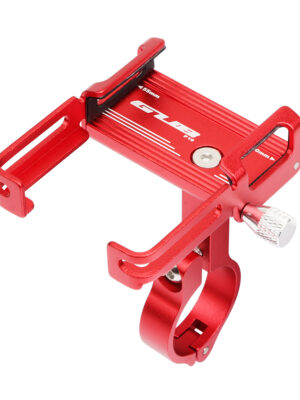 Soporte para teléfono GUB P10 de aleación de aluminio rojo
