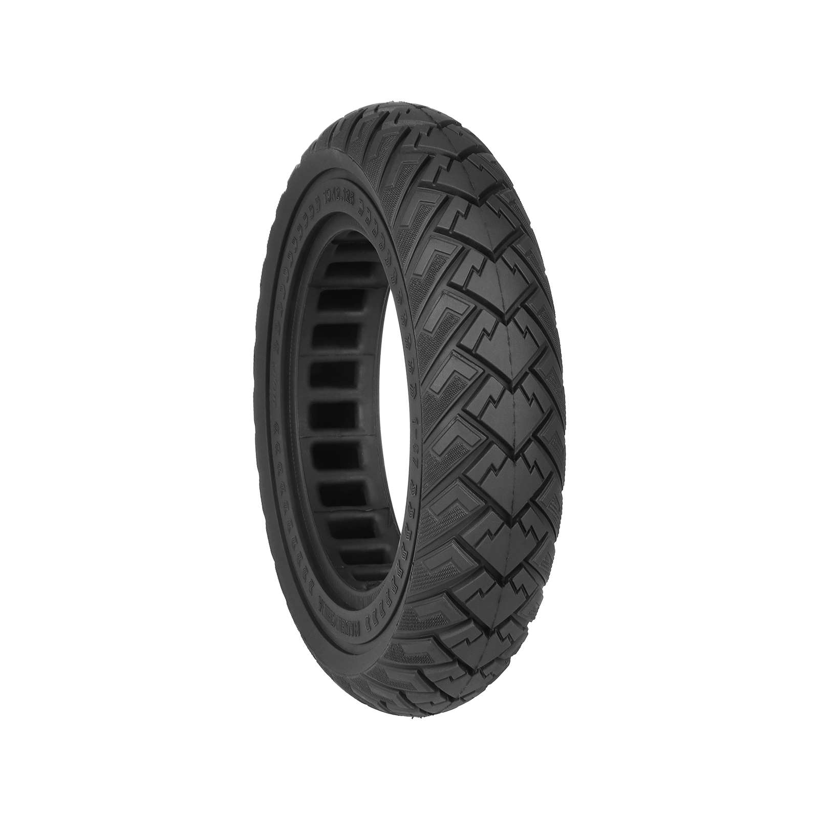 Neumático sólido todoterreno Ulip negro 10*2.125 (diámetro interior 141 mm y ranura 36 mm)