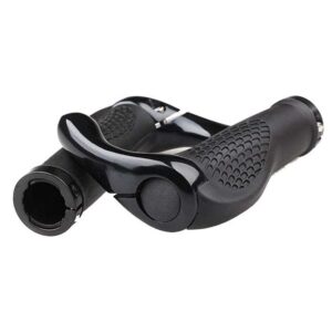 Puños de bocina de bicicleta negros