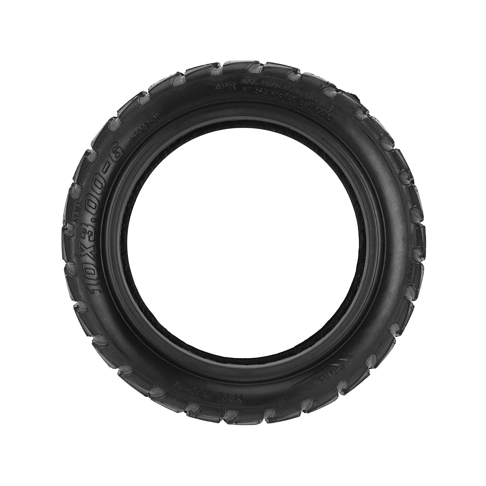 Neumático sin cámara todoterreno 10*3.00-6 - Imagen 3