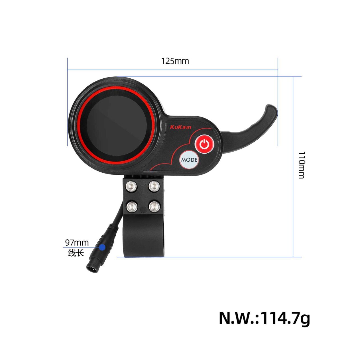 Cable de control de placa base/controlador y tablero de instrumentos de 48 V CC para scooters Kukirin - Imagen 5