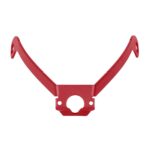 Kit de soporte de guardabarros trasero de metal rojo de 8,5 y 10 pulgadas para scooter Xiaomi Pro - Imagen 2