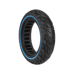 Neumático sólido Ulip 10*2.5 (60/70-6.5) con círculo azul (ranura de 45 mm)