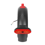 Guardabarros trasero Ulip Superior gris-rojo con aluminio y luz intermitente para patinetes Xiaomi - Imagen 4