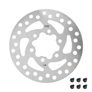 Disco de freno de disco de seis orificios de 110 mm (con 6 tornillos)