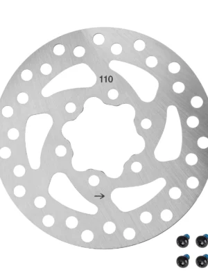 Disco de freno de disco de seis orificios de 110 mm (con 6 tornillos)