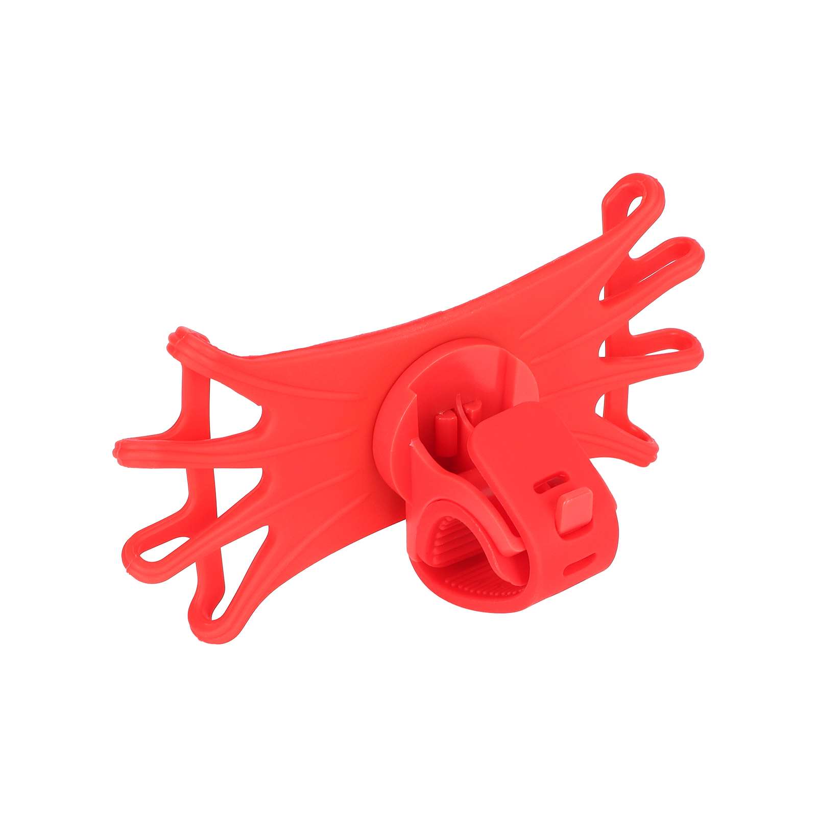 Soporte para teléfono móvil de silicona multifunción rojo - Imagen 3