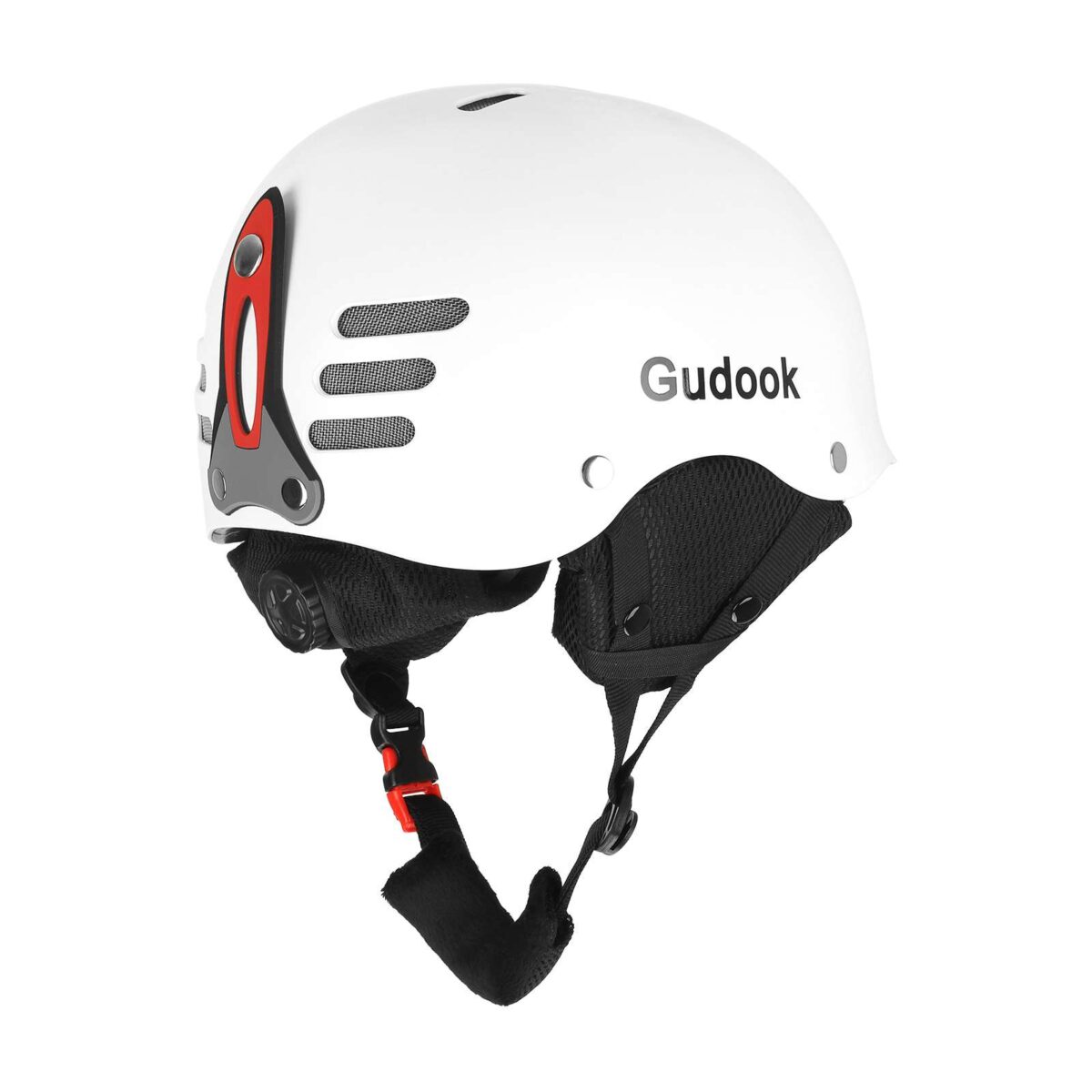 Casco blanco con protección auditiva - Imagen 3