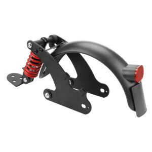 Suspensión trasera Red V2 con guardabarros y luz trasera para scooter M365 y 1S