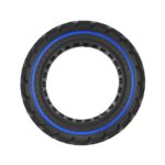 Neumático sólido todoterreno Ulip 90/65-6.5 con forma de diamante y círculo azul - Imagen 3