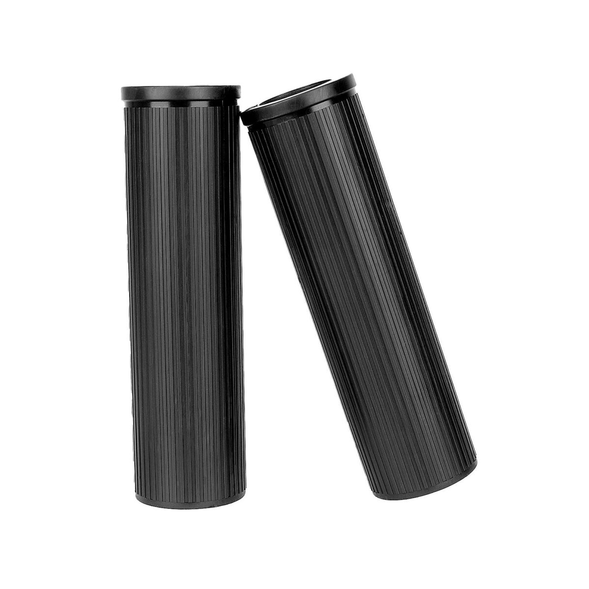 Cubiertas de manillar negras con sello de orificio pasante sin ranura para tarjetas - Imagen 4