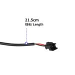 Cubierta de plástico delantera izquierda con lámpara para scooter Kukirin G2 Max - Imagen 5