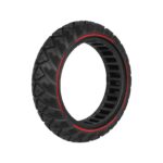Neumático todoterreno sólido Ulip 8.1*2.0 con forma de diamante y círculo rojo