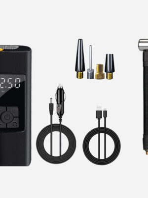 Bomba de aire para neumáticos de pantalla grande