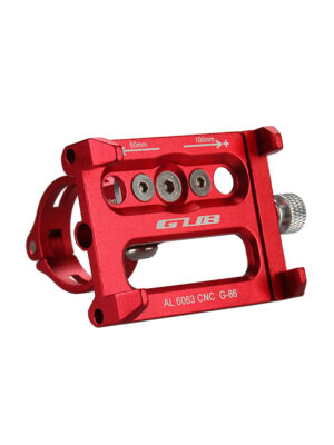 Soporte para teléfono rojo GUB G-86