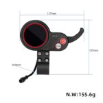 Pantalla de seis pines QS-S4 de 36 V-72 V para scooter ZERO 8 9 10 8X 10X 11X - Imagen 2