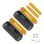Reinstalación de carcasas decorativas grises y barras reflectoras amarillas para scooters Segway Max G30