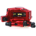 Estructura de freno de aceite Xtech rojo con disco de 120 mm - Imagen 3