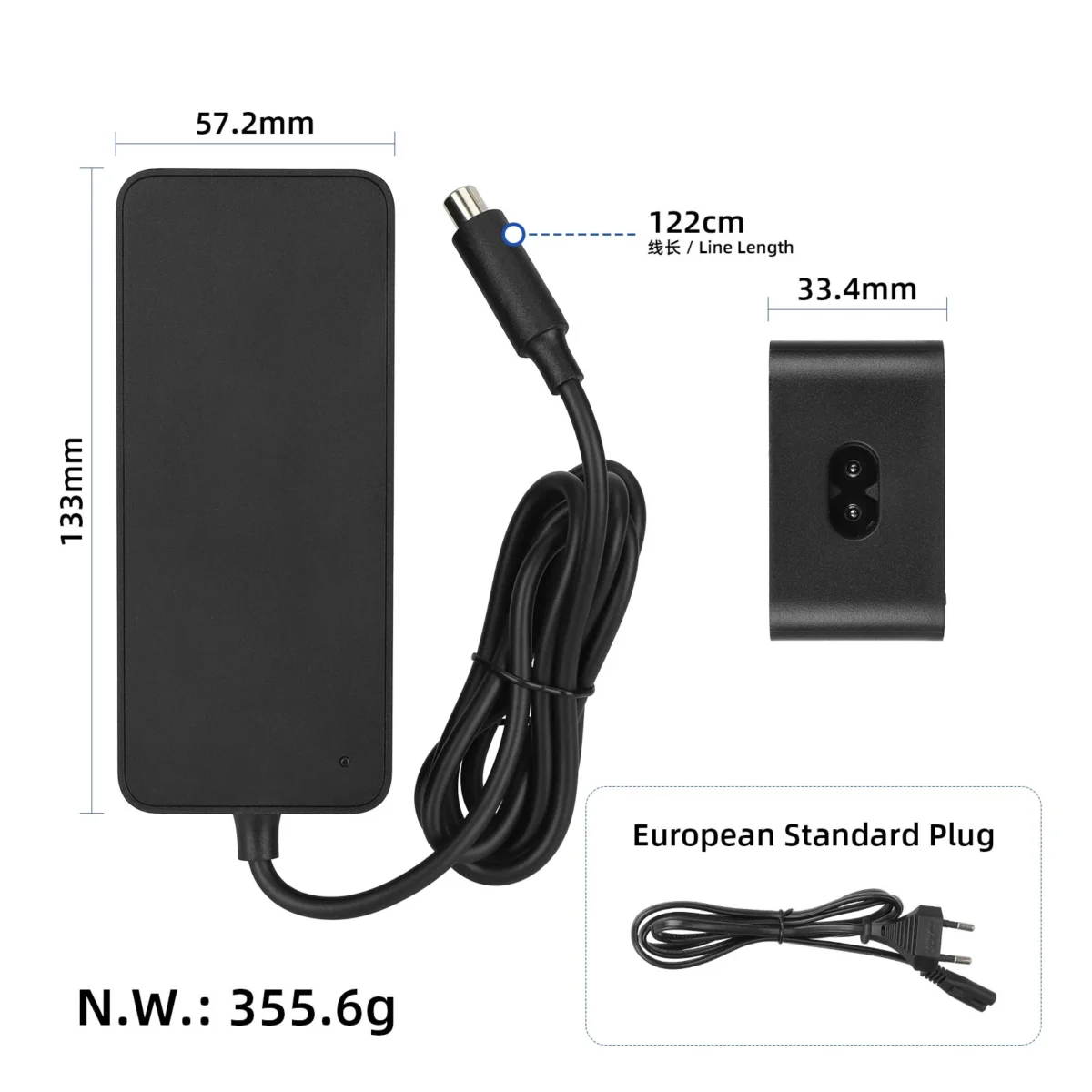Cargador doméstico original Xiaomi con enchufe UE - Imagen 2