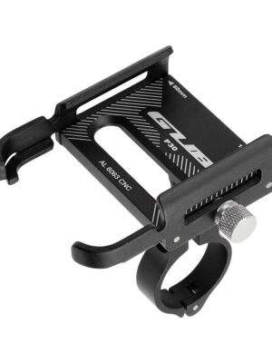 Soporte para teléfono móvil GUB P30 de aleación de aluminio negro