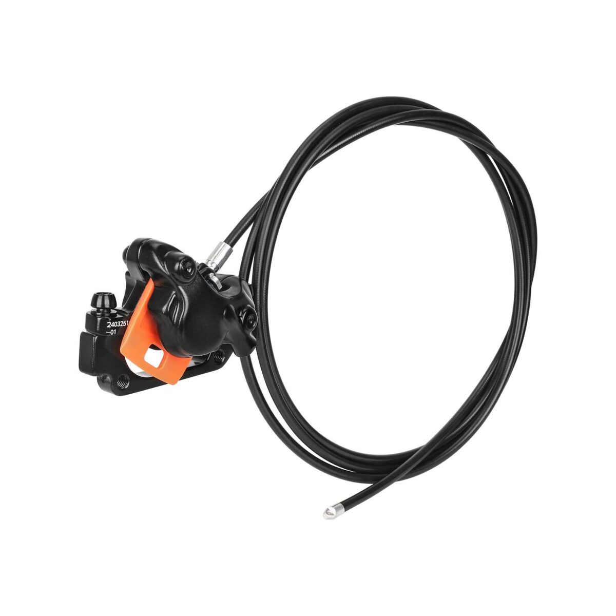 Freno de disco hidráulico NUTT negro derecho con cable de 210 cm - Imagen 5