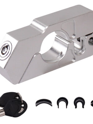 Bloqueo de freno para manillar CNC (plateado)