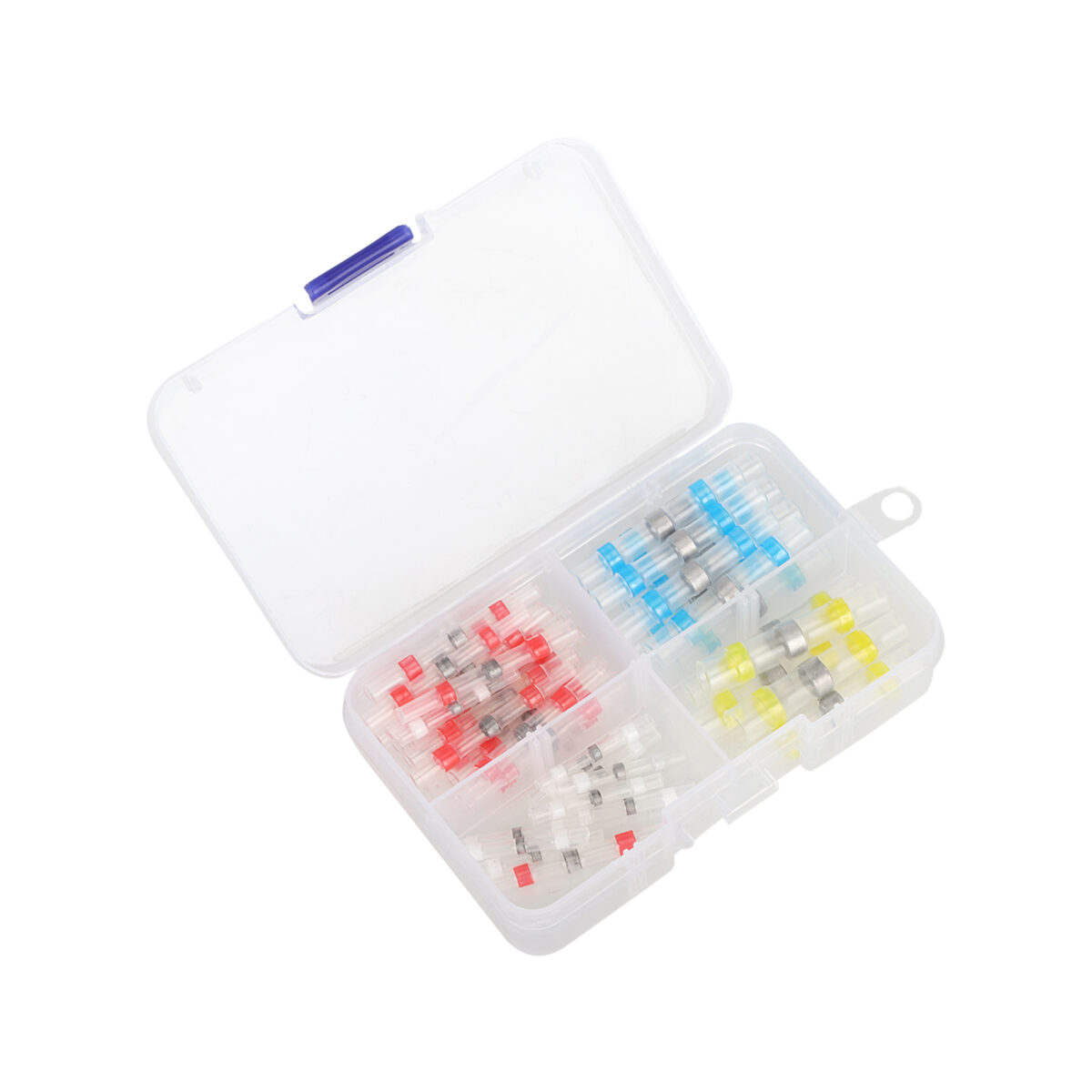 50 tubos medianos termorretráctiles impermeables con caja - Imagen 4