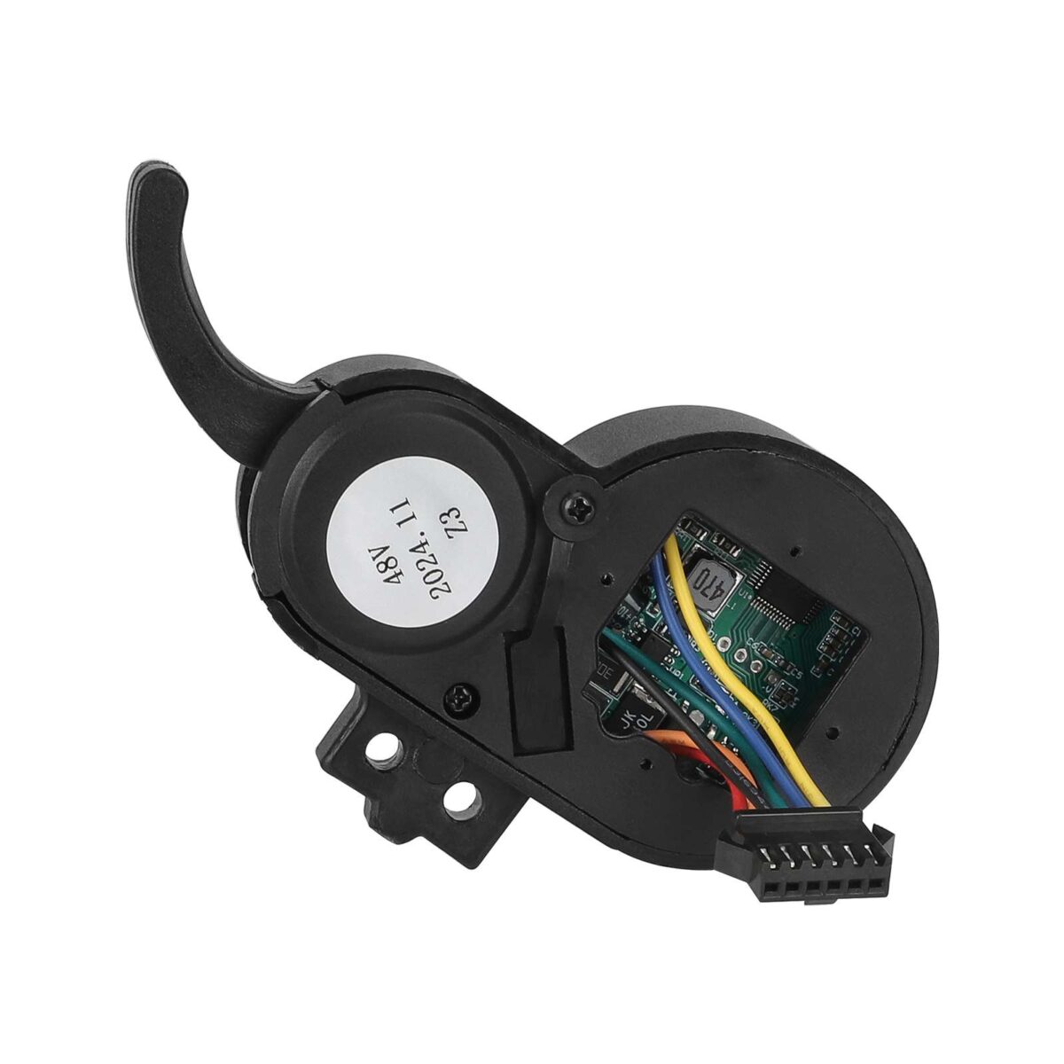 Medidor J&P de 6 pines, cabeza plana negra, 36 V-60 V (estilo antiguo) - Imagen 5