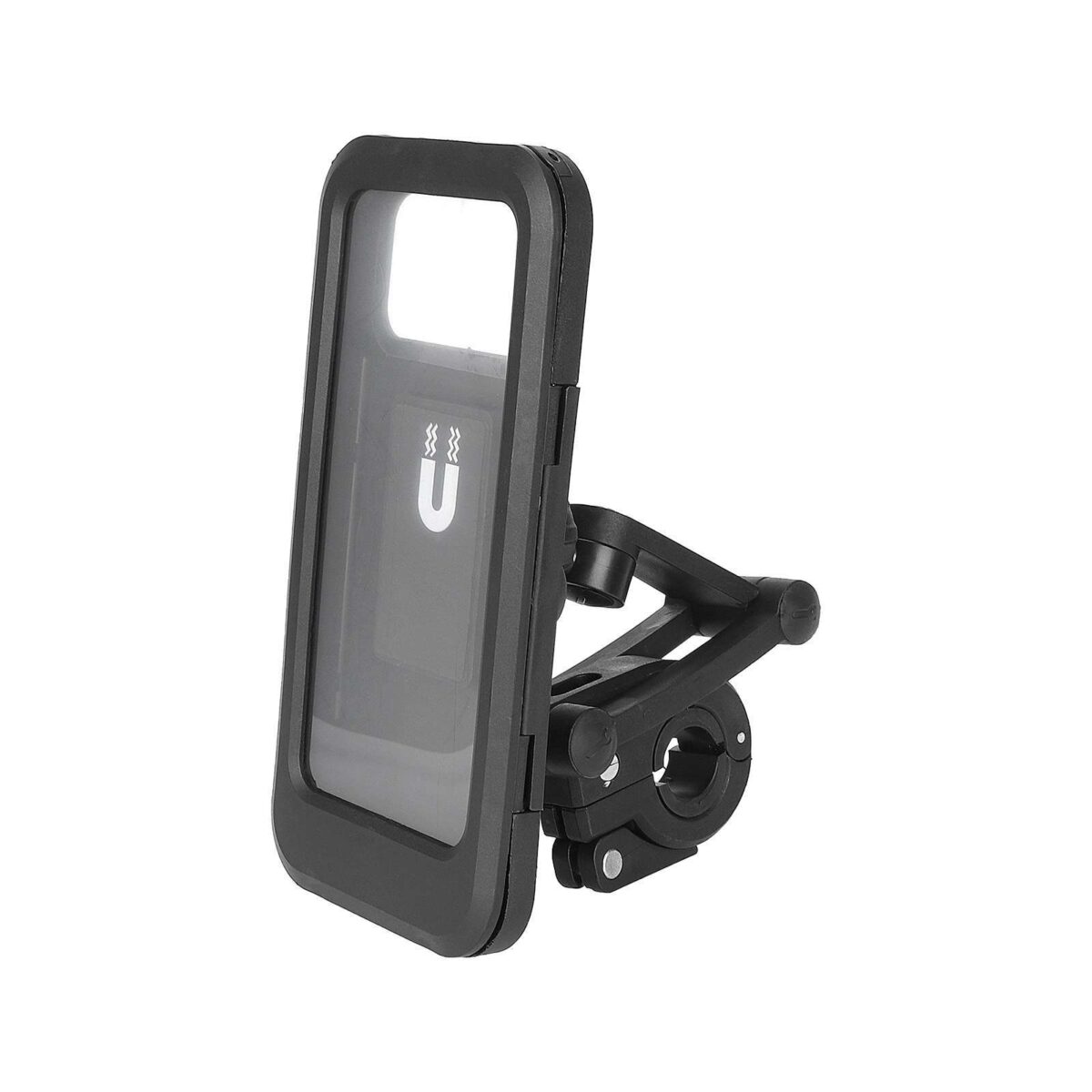 Soporte para teléfono móvil de plástico negro - Imagen 3