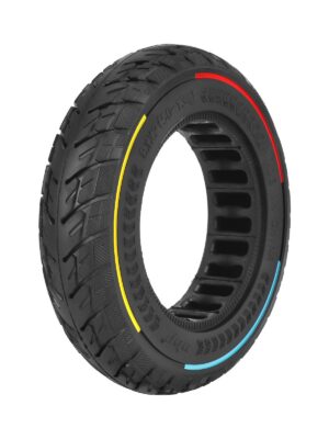 Neumático sólido todoterreno Ulip 8.5*2(50-134) con círculo de tres colores para scooters VSETT 9 y 9+ / ZERO 8/9 / Inokim Light 2