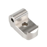 Hebilla plegable de acero inoxidable plateada para patinetes Xiaomi con eje de acero inoxidable. - Imagen 6