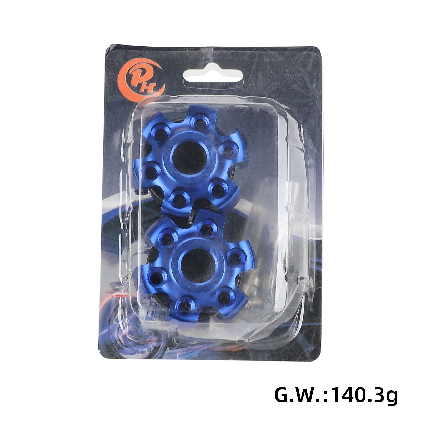 Copa de horquilla delantera de aleación de aluminio azul - Imagen 6