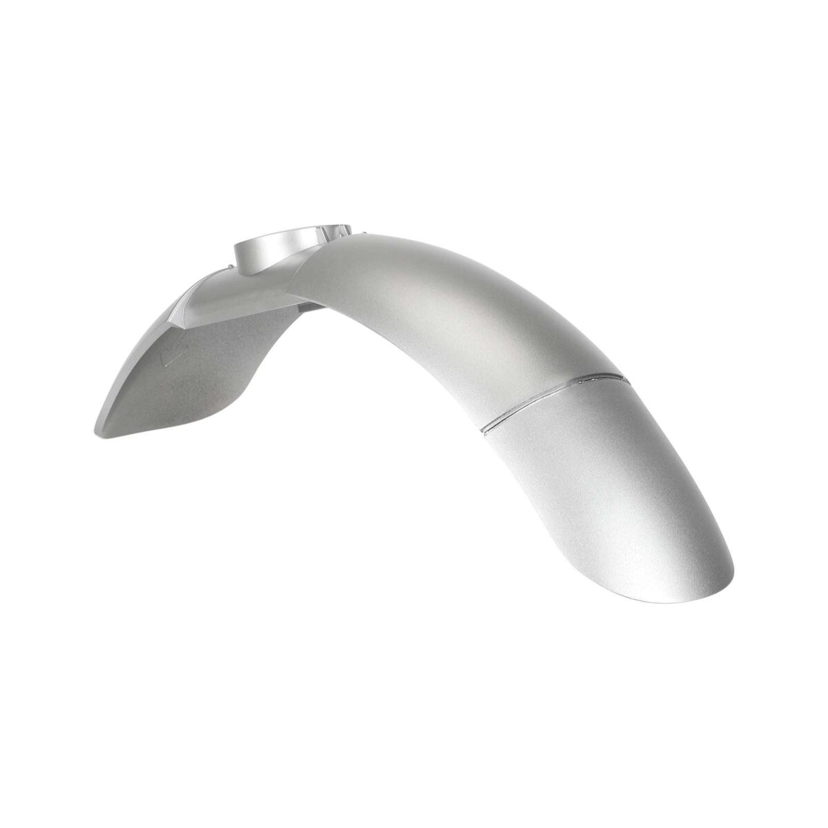 Guardabarros delantero Ulip plateado con goma para patinetes Xiaomi - Imagen 3