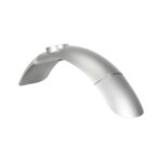 Guardabarros delantero Ulip plateado con goma para patinetes Xiaomi - Imagen 3